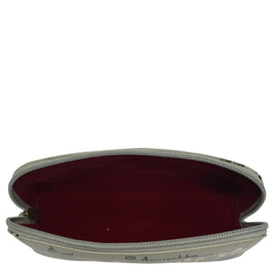 Medium Zip-Around Eyeglass/Cosmetic Pouch - 1163| Anuschka Leather India