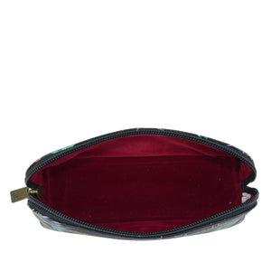 Medium Zip-Around Eyeglass/Cosmetic Pouch - 1163| Anuschka Leather India