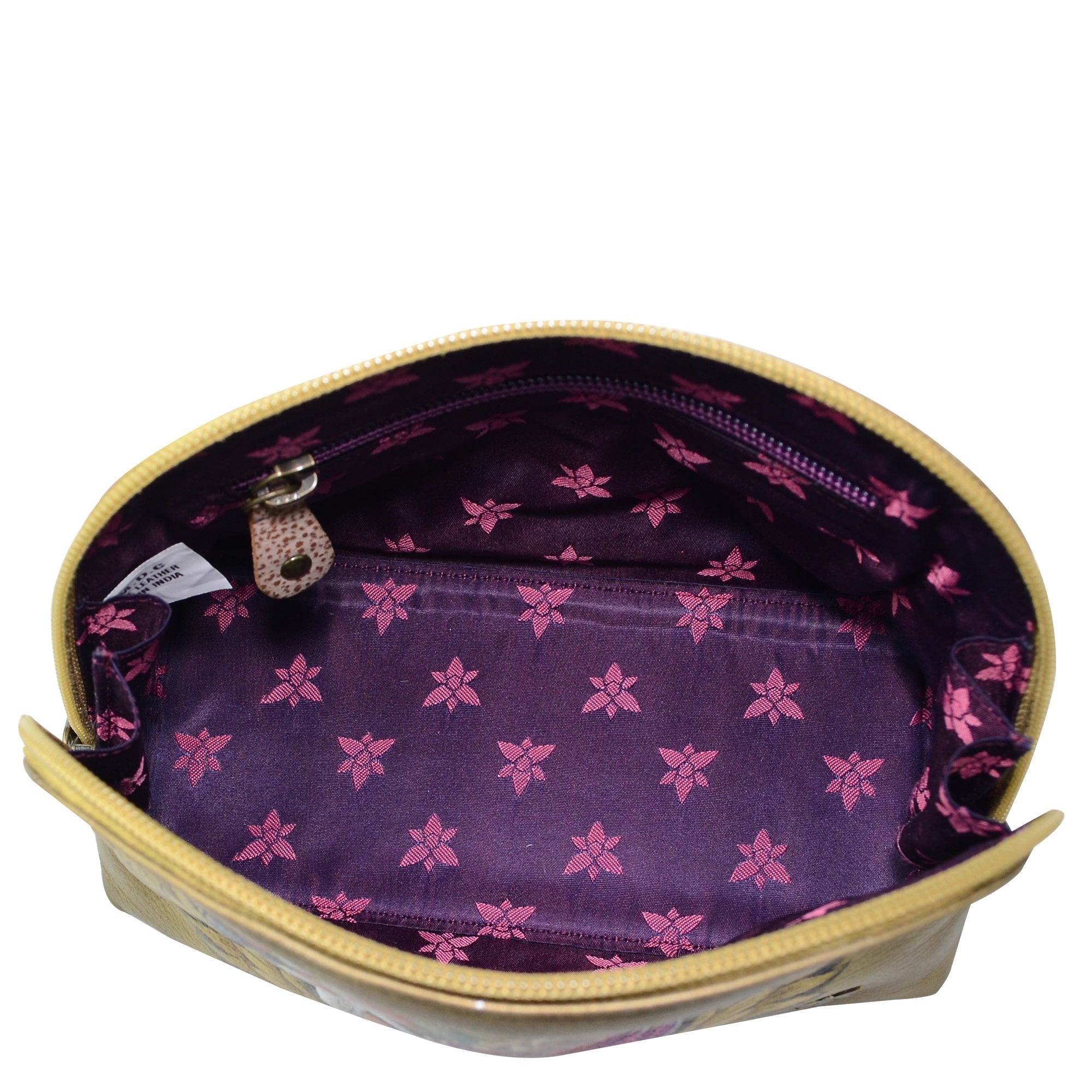 Large Cosmetic Pouch - 1164| Anuschka Leather India