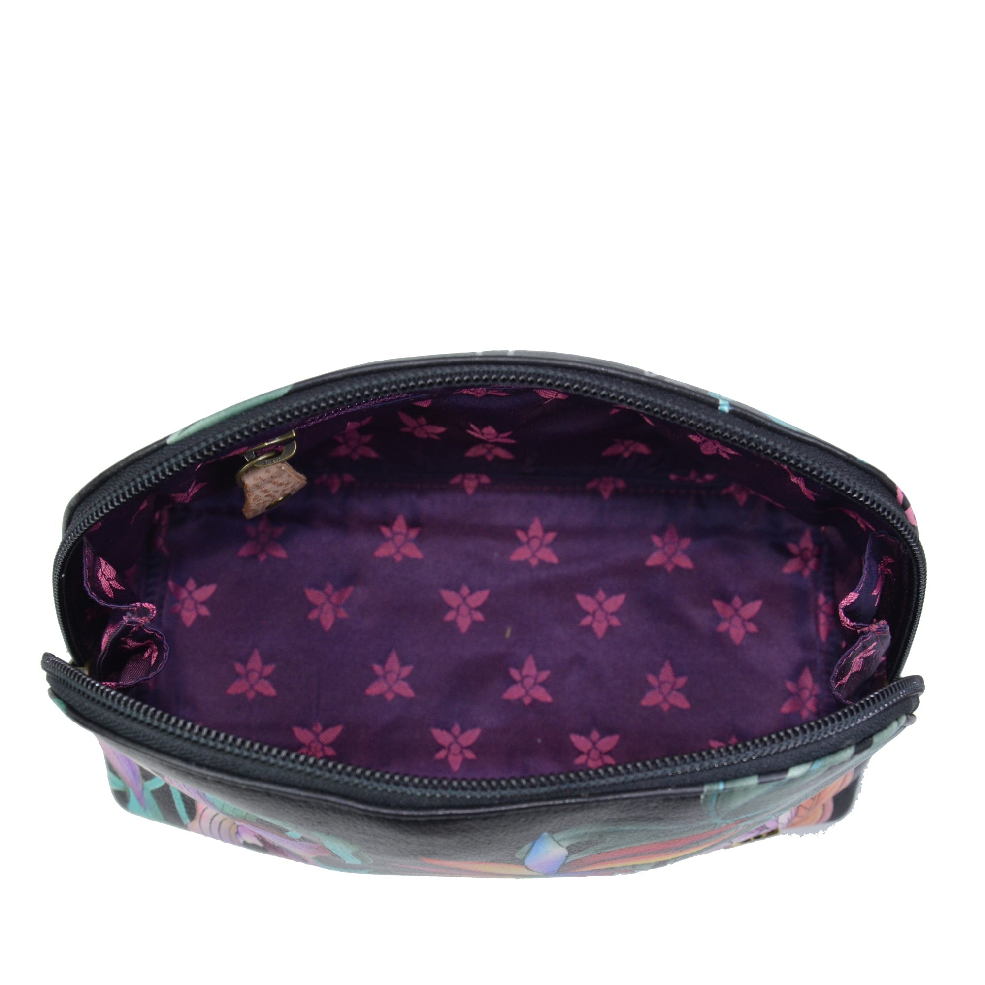Large Cosmetic Pouch - 1164| Anuschka Leather India