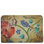 Two-Fold Small Organizer Wallet - 1166| Anuschka Leather India