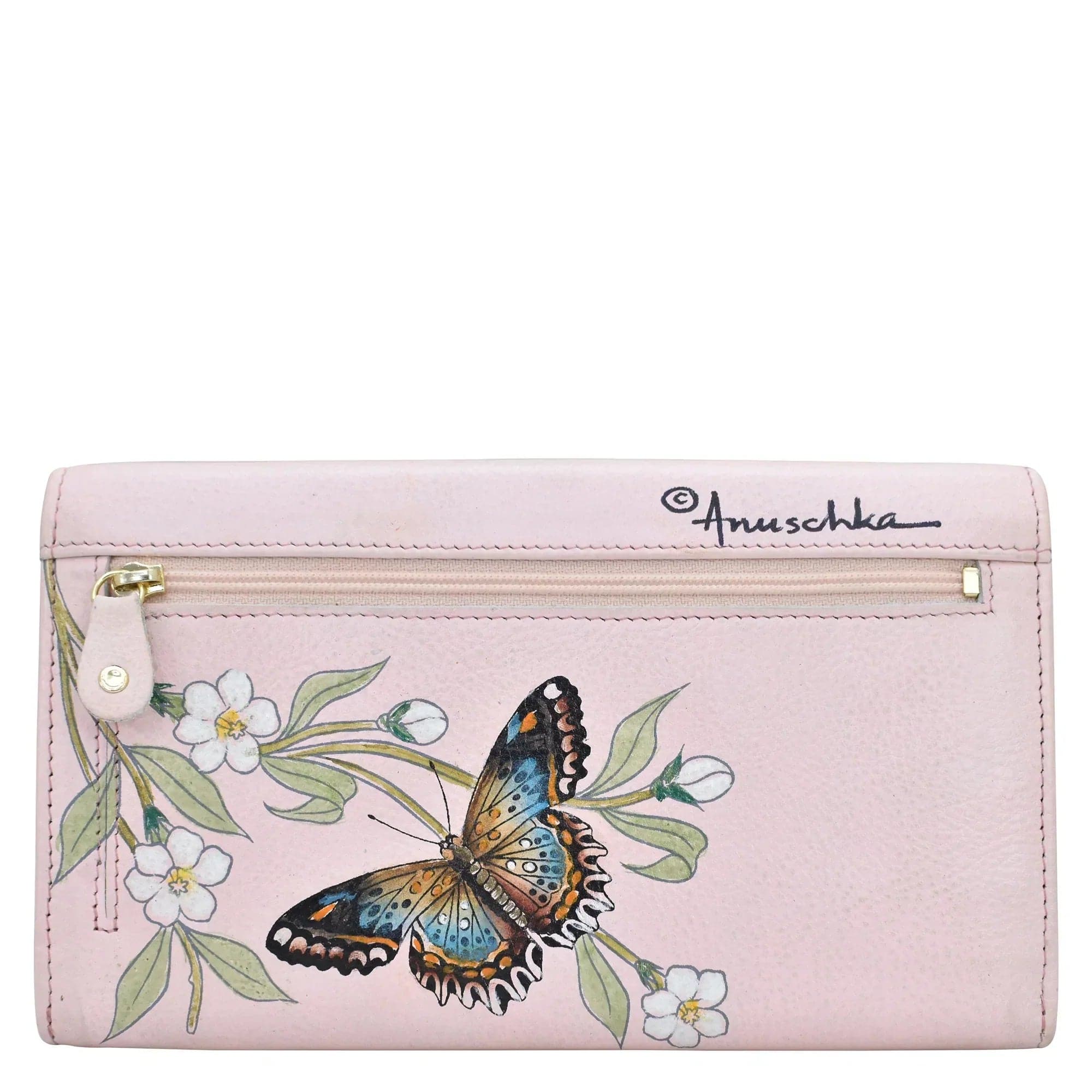 Butterfly Melody Accordion Flap Wallet - 1174