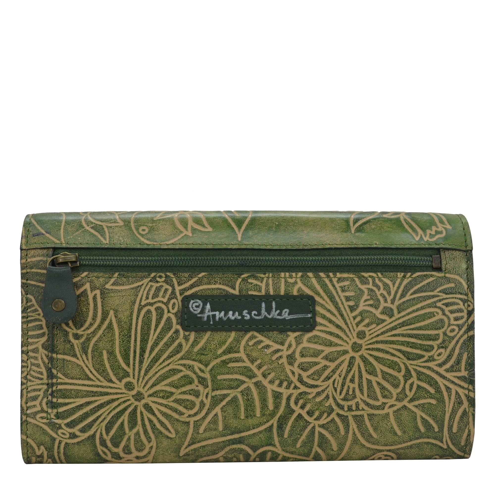 Accordion Flap Wallet - 1174 - Anuschka (IN)