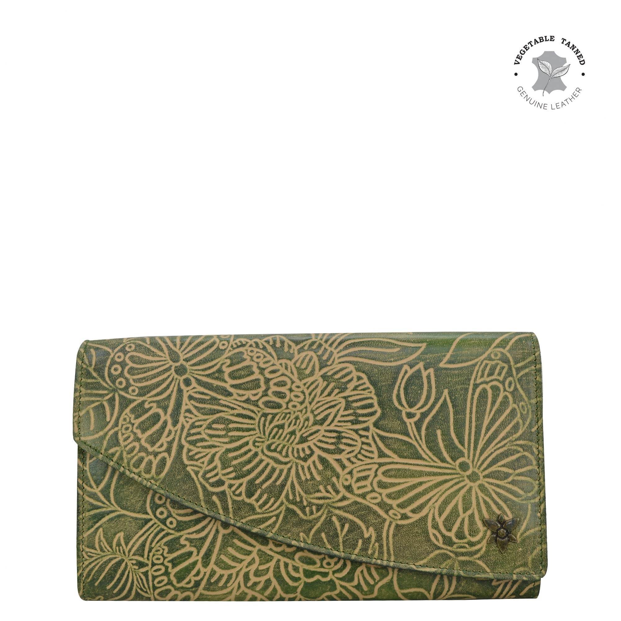 Accordion Flap Wallet - 1174 - Anuschka (IN)