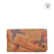 Load image into Gallery viewer, Tooled Butterfly Multi Accordion Flap Wallet - 1174
