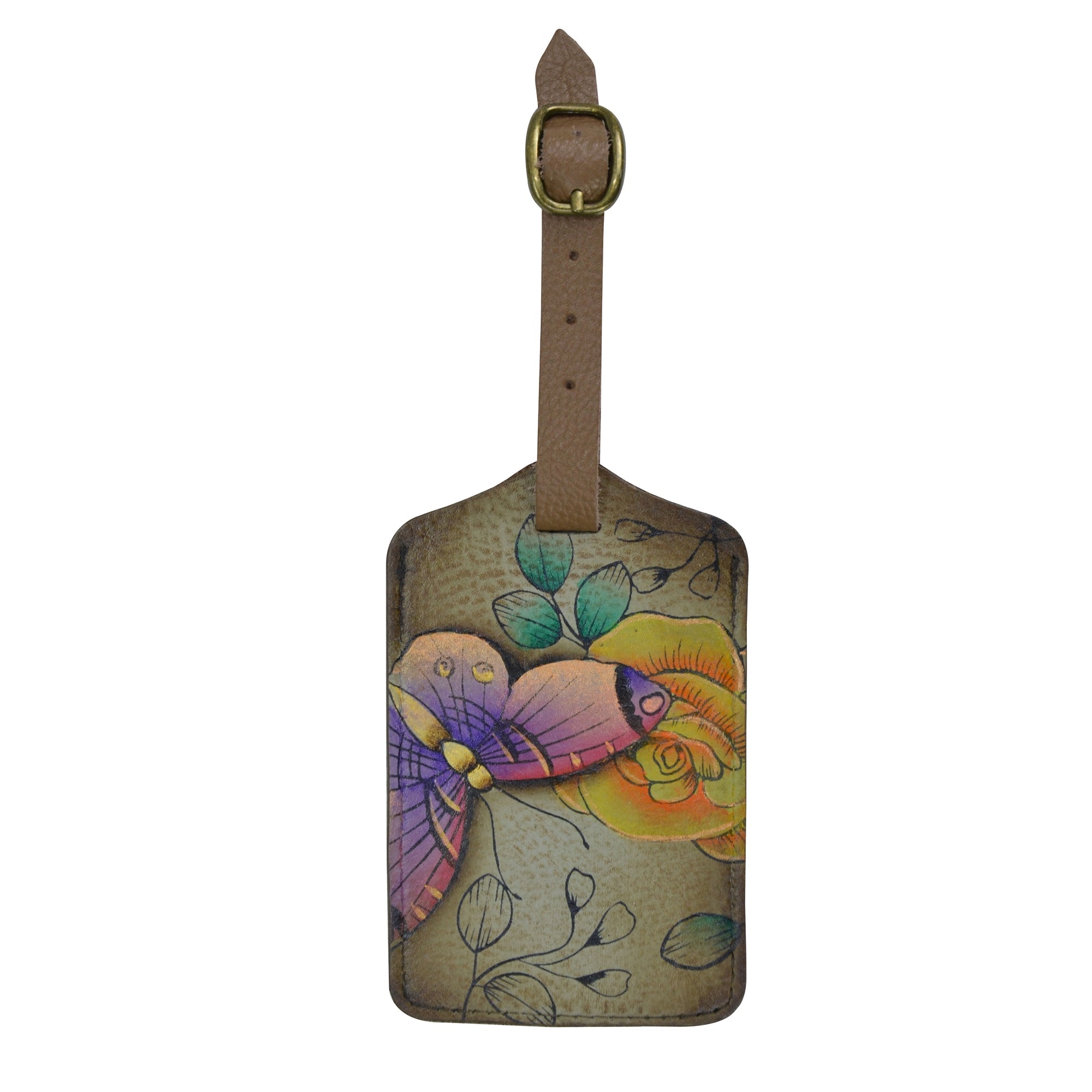 Luggage Tag - 1805| Anuschka Leather India