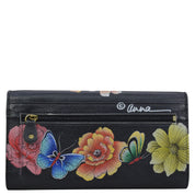 Three Fold Organizer Wallet - 1860| Anuschka Leather India