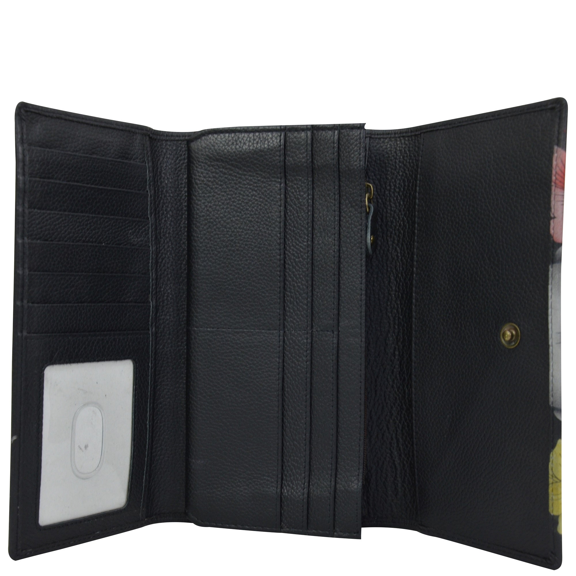 Three Fold Organizer Wallet - 1860| Anuschka Leather India