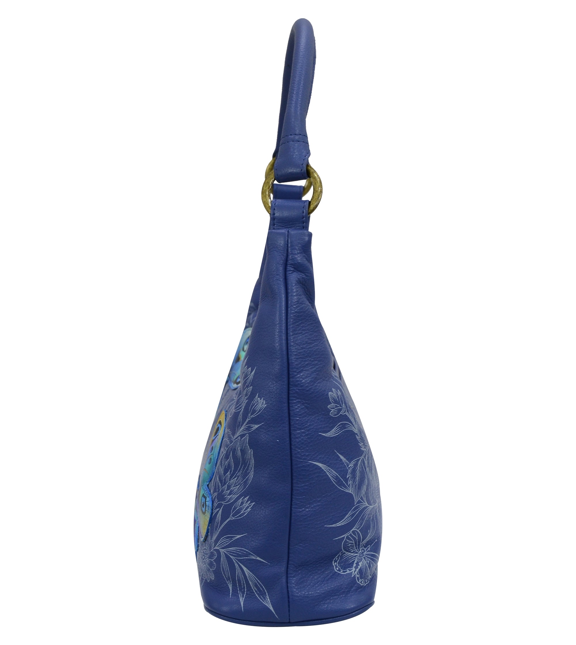 Medium Zip Top Hobo - 371| Anuschka Leather India
