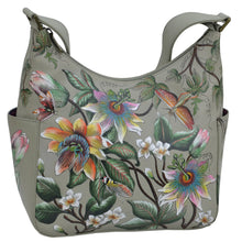 Load image into Gallery viewer, Floral Passion Classic Hobo With Side Pockets - 382
