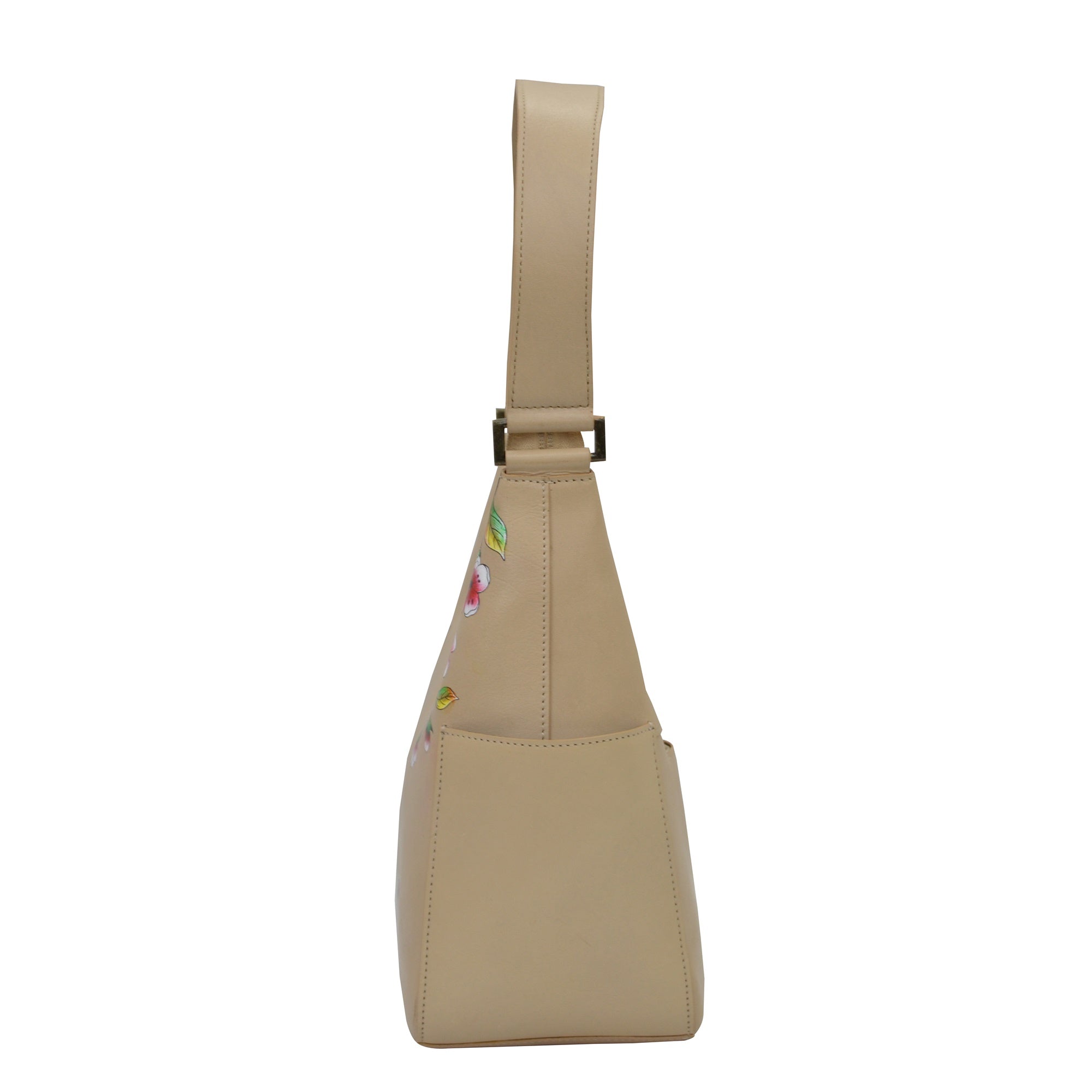 Classic Hobo With Side Pockets - 382| Anuschka Leather India