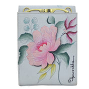 Triple Compartment Crossbody Organizer - 412| Anuschka Leather India