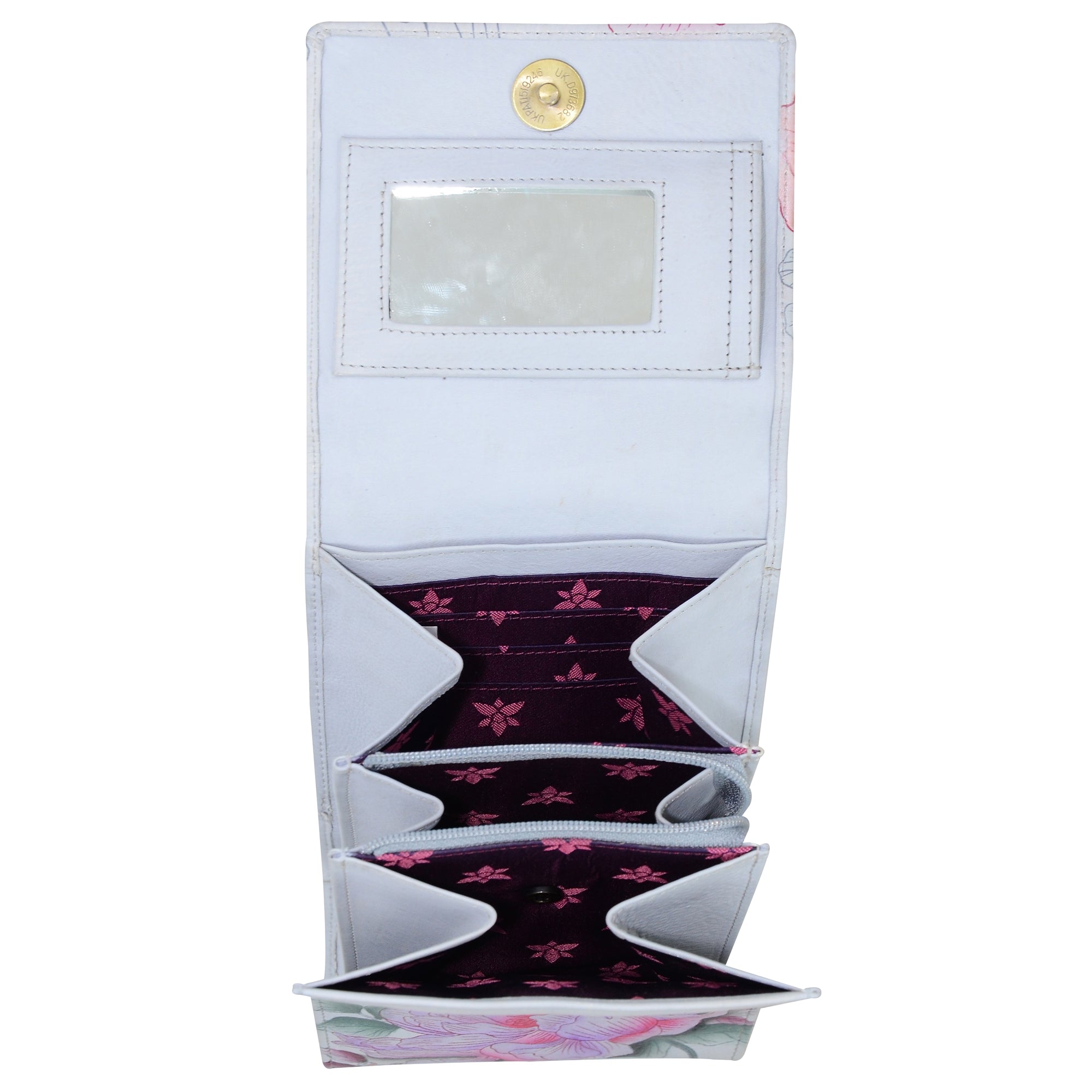 Triple Compartment Crossbody Organizer - 412| Anuschka Leather India