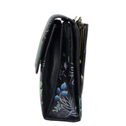 Triple Compartment Crossbody Organizer - 412| Anuschka Leather India