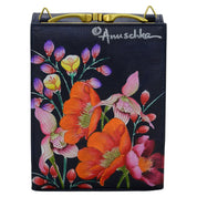 Triple Compartment Crossbody Organizer - 412| Anuschka Leather India