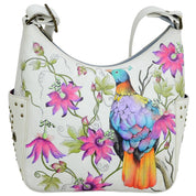 Himalayan Bird Classic Hobo With Studded Side Pockets - 433