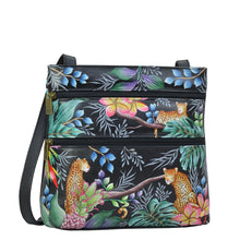 Load image into Gallery viewer, Jungle Queen Medium Crossbody With Double Zip Pockets - 447
