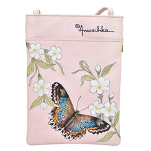 Load image into Gallery viewer, Butterfly Melody - Mini Double Zip Travel Crossbody - 448
