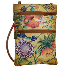 Load image into Gallery viewer, Caribbean Garden Mini Double Zip Travel Crossbody - 448
