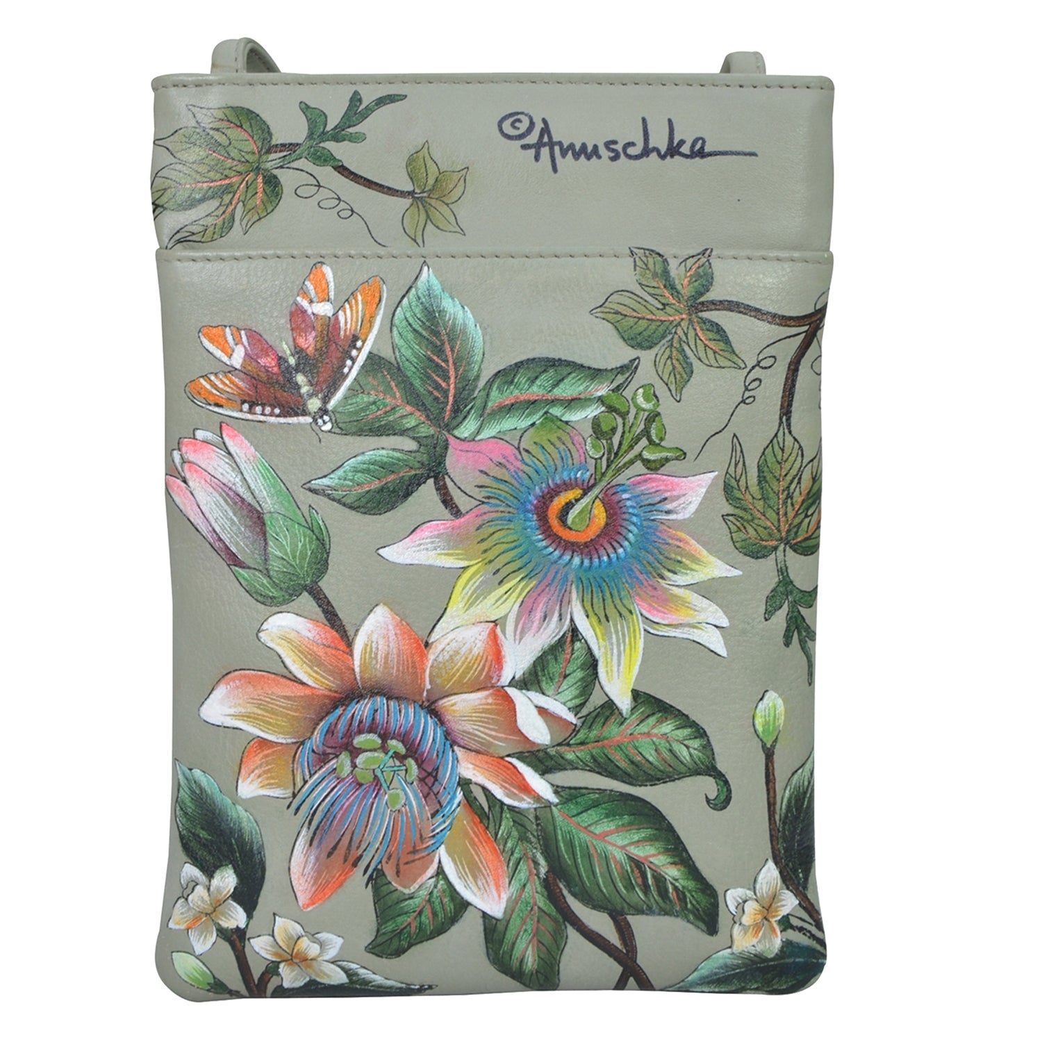 Mini Double Zip Travel Crossbody - 448| Anuschka Leather India