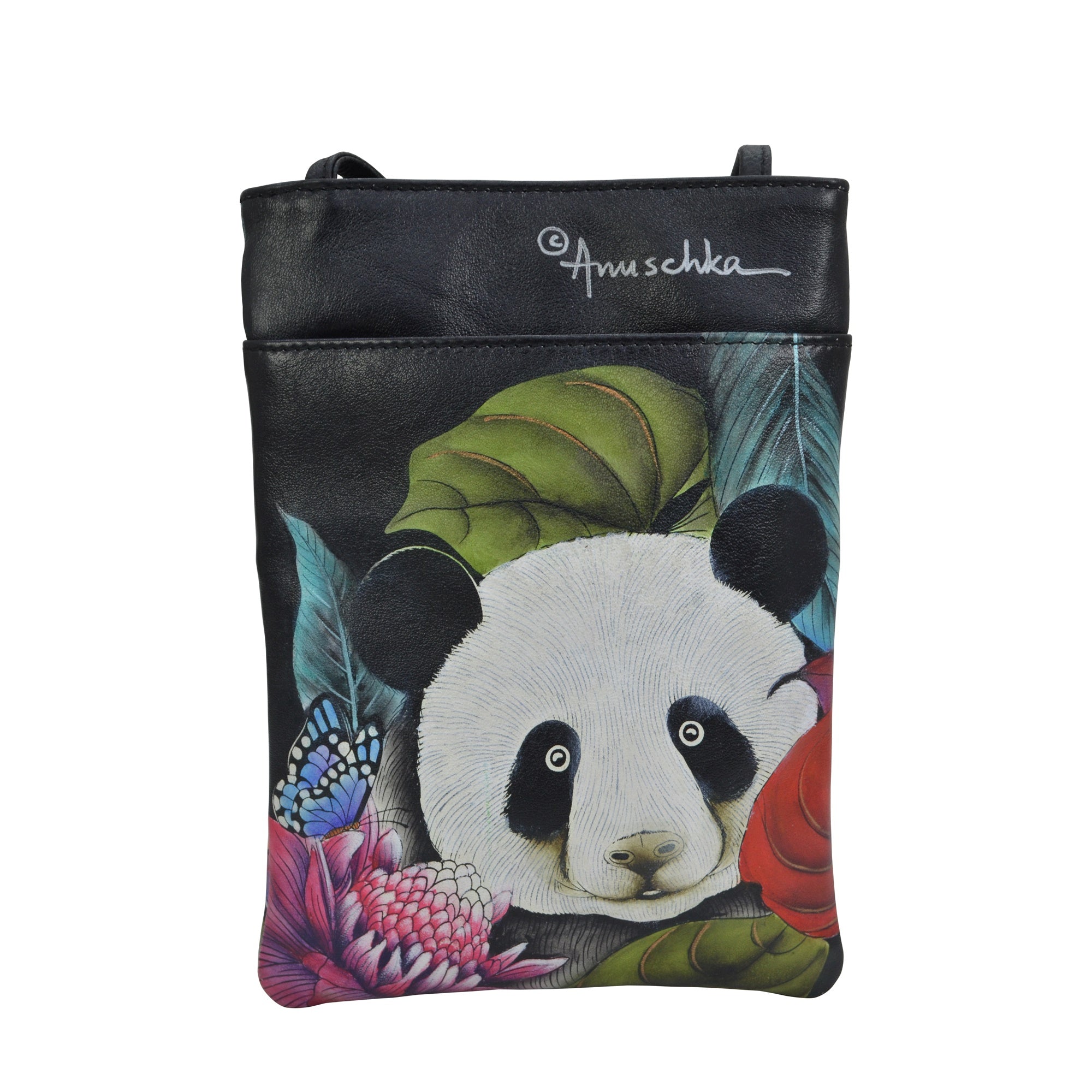 Mini Double Zip Travel Crossbody - 448| Anuschka Leather India
