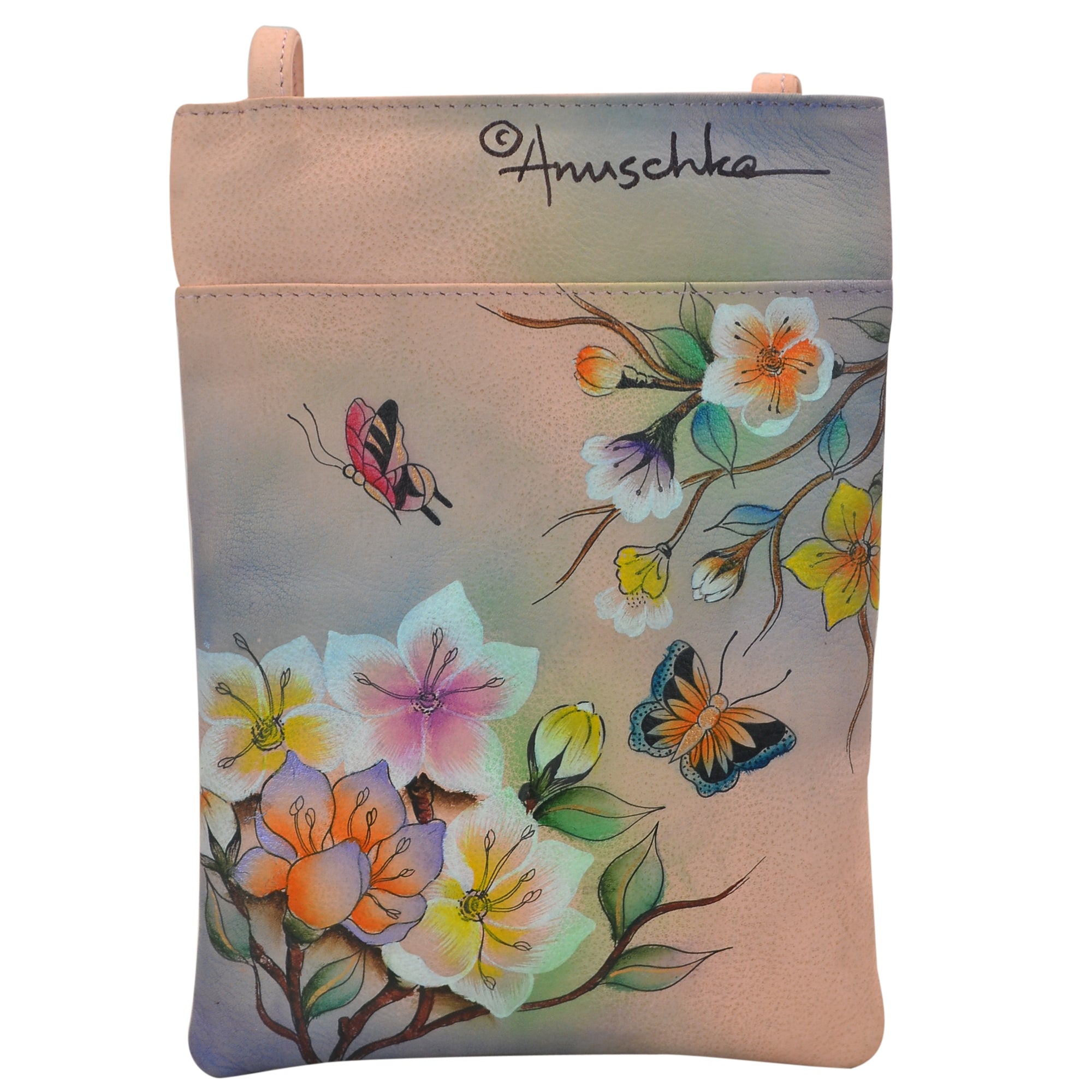 Mini Double Zip Travel Crossbody - 448| Anuschka Leather India