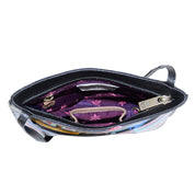 Slim Crossbody With Front Zip - 452| Anuschka Leather India