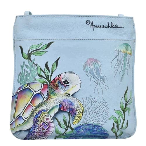 Underwater Beauty - Slim Crossbody With Front Zip - 452