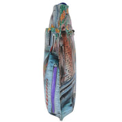 Slim Crossbody With Front Zip - 452| Anuschka Leather India