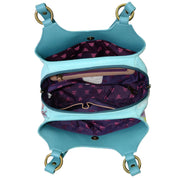 Triple Compartment Satchel - 469| Anuschka Leather India