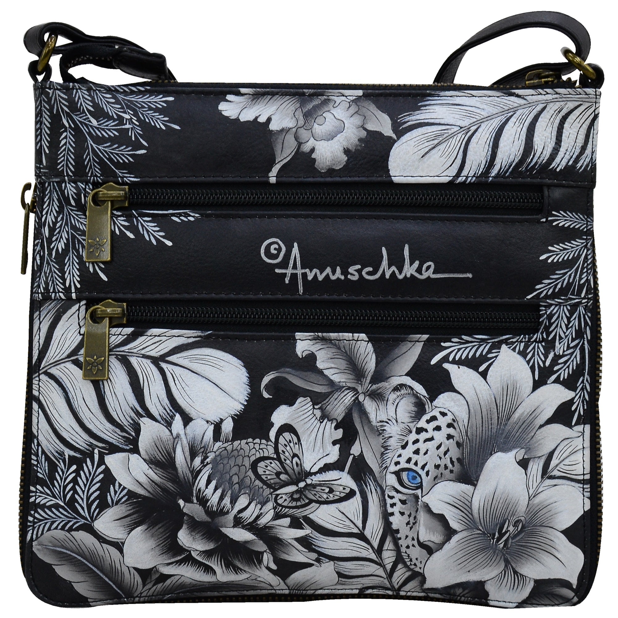 Expandable Travel Crossbody - 550| Anuschka Leather India