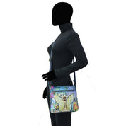Expandable Travel Crossbody - 550| Anuschka Leather India