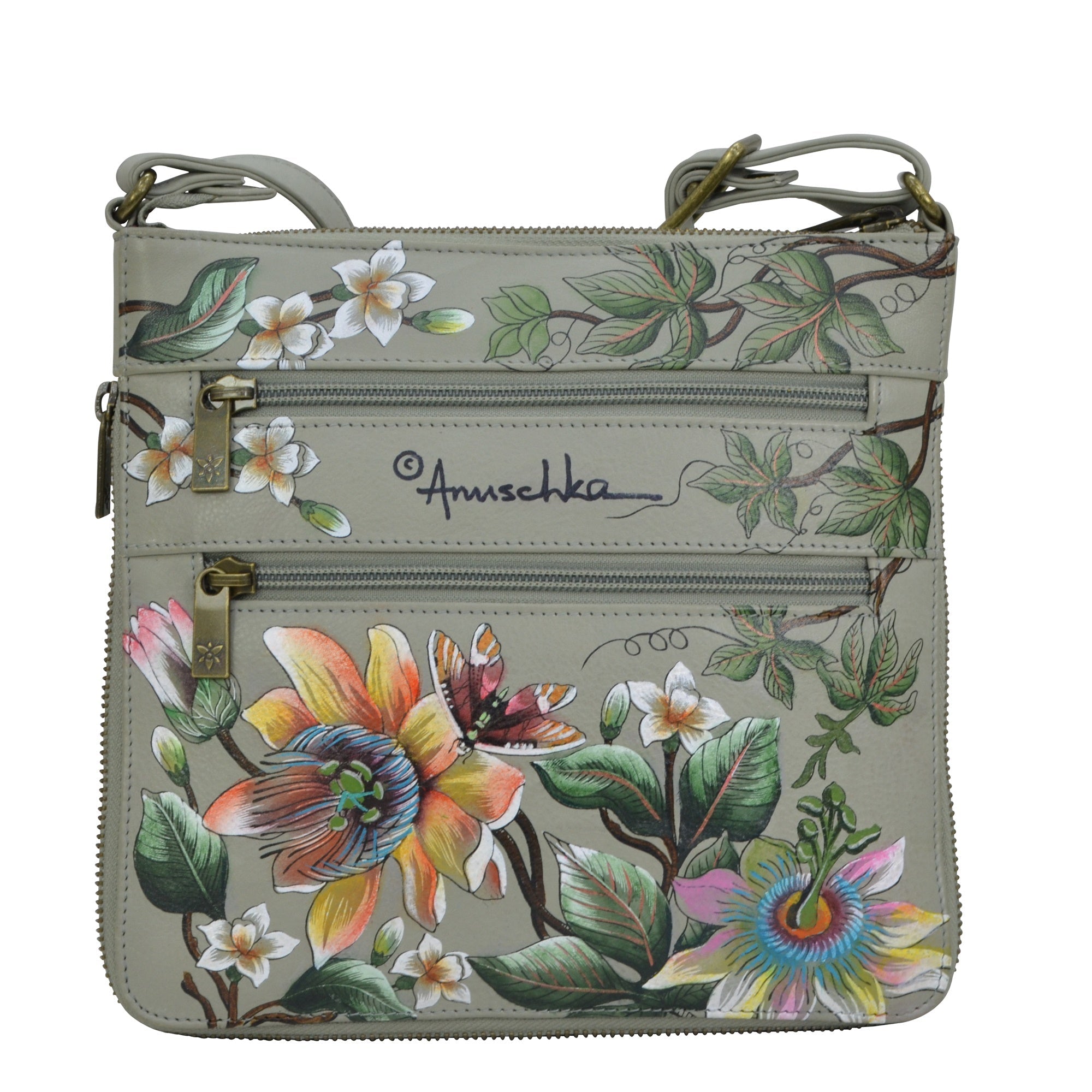 Expandable Travel Crossbody - 550| Anuschka Leather India
