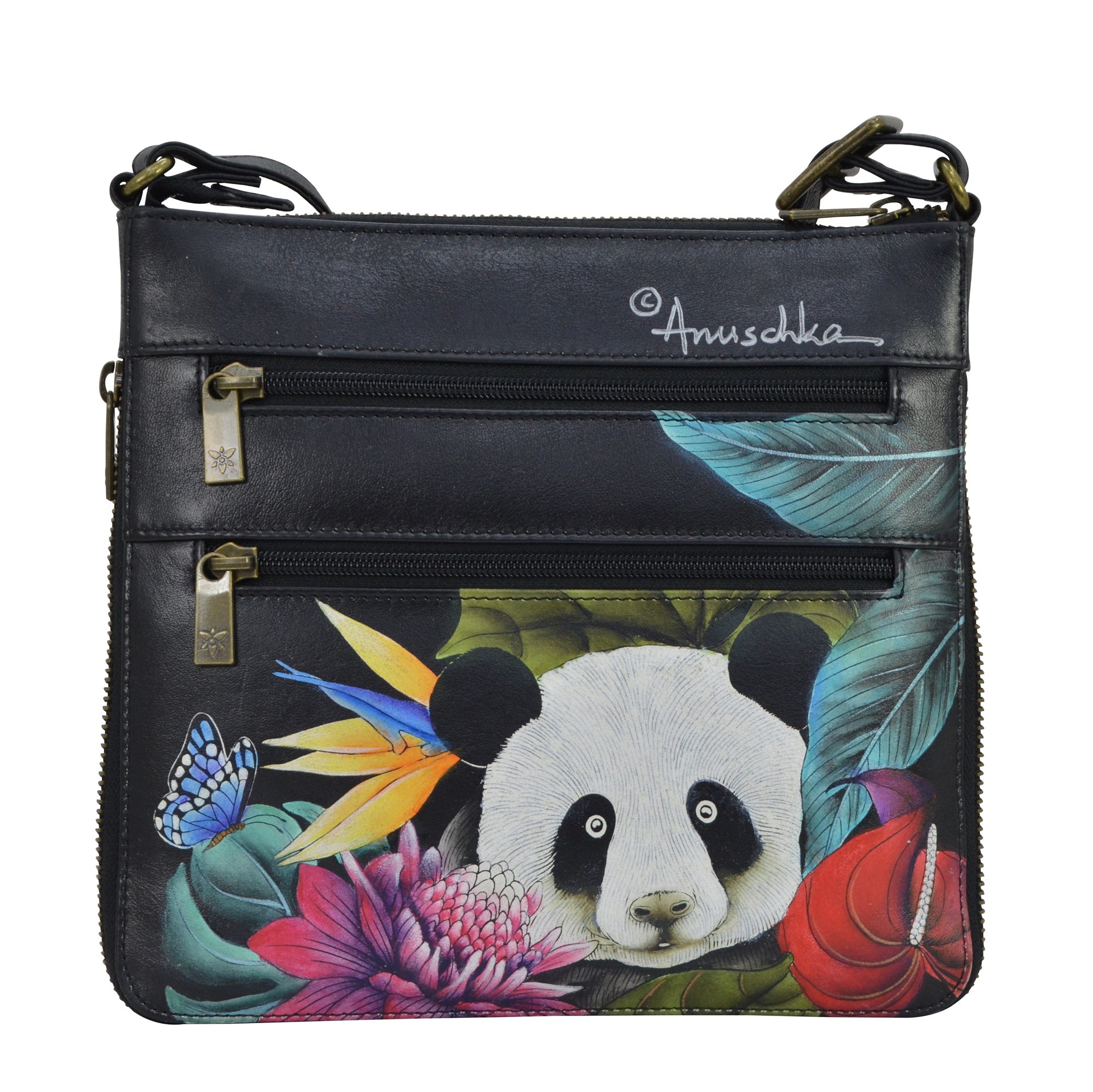 Expandable Travel Crossbody - 550| Anuschka Leather India
