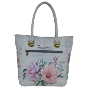 Tall Tote With Double Handle - 609| Anuschka Leather India
