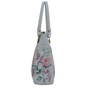 Tall Tote With Double Handle - 609| Anuschka Leather India