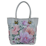 Tall Tote With Double Handle - 609| Anuschka Leather India