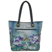 Tall Tote With Double Handle - 609| Anuschka Leather India