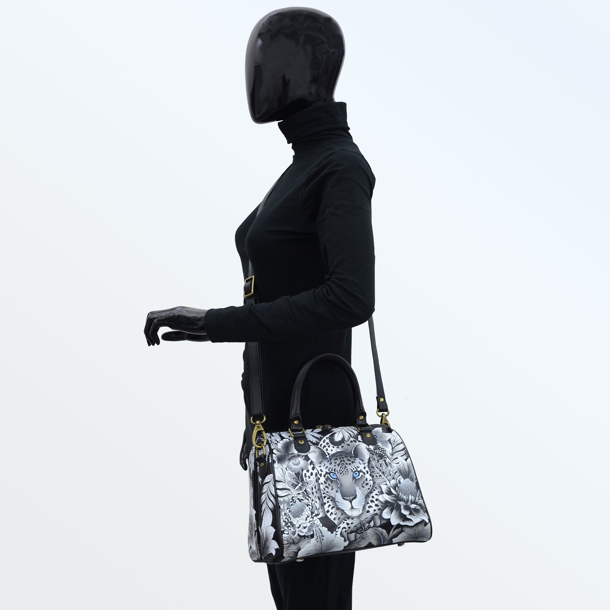 Zip Around Classic Satchel - 625| Anuschka Leather India