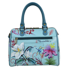 Load image into Gallery viewer, Zip Around Classic Satchel - 625| Anuschka Leather India
