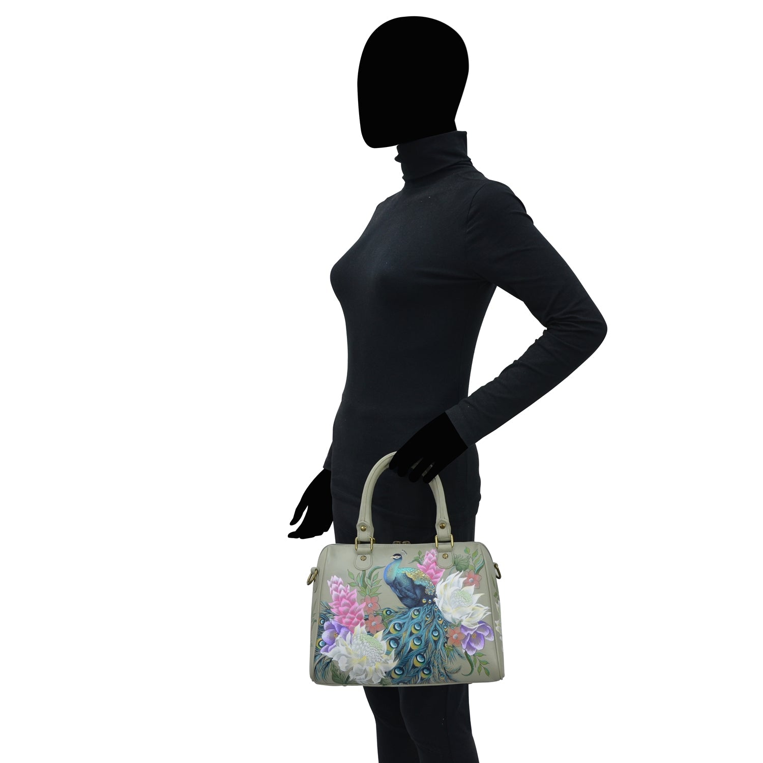 Zip Around Classic Satchel - 625| Anuschka Leather India