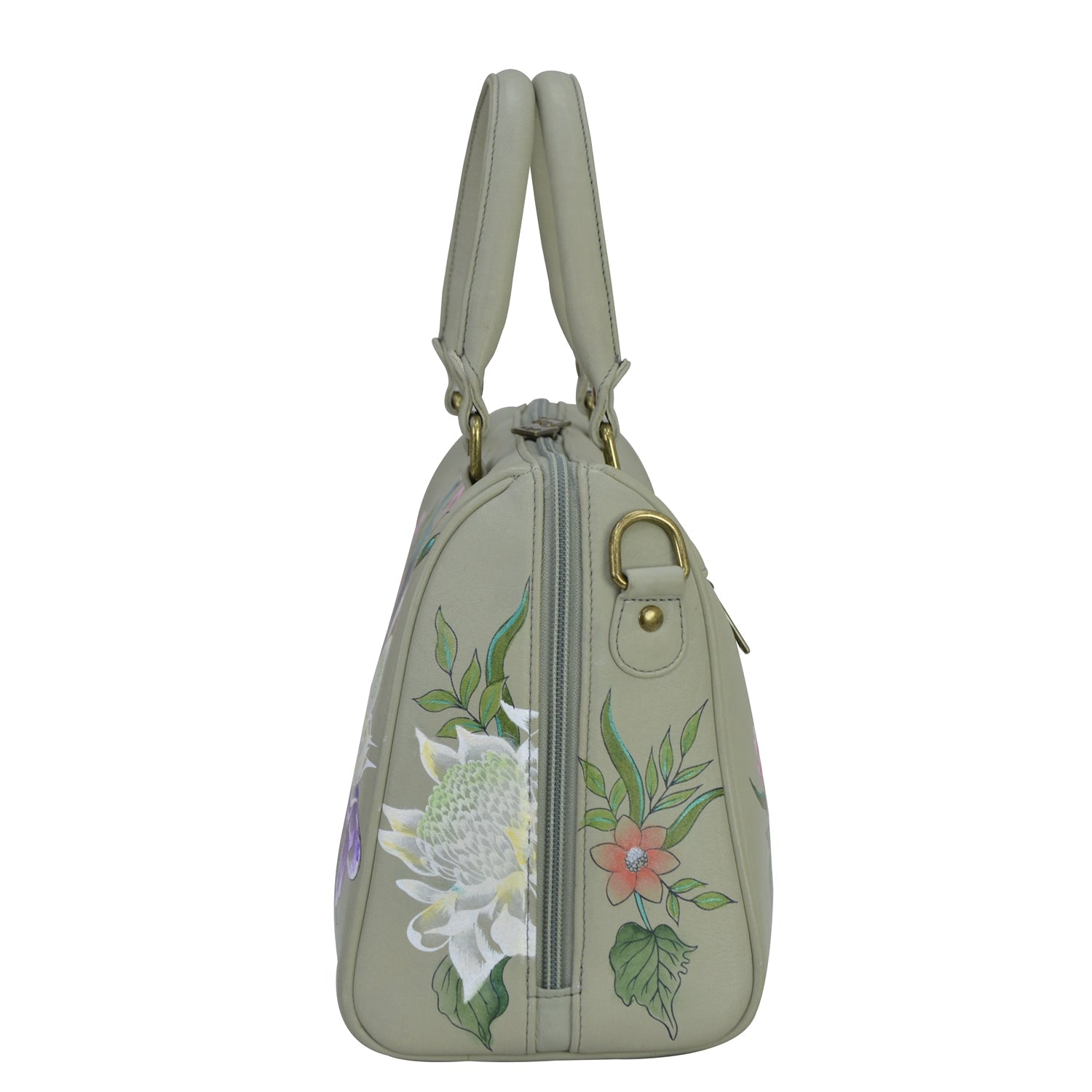 Zip Around Classic Satchel - 625| Anuschka Leather India