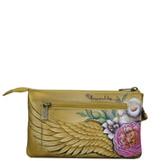 Organizer Crossbody With RFID Protection - 637| Anuschka Leather India