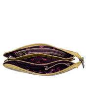 Organizer Crossbody With RFID Protection - 637| Anuschka Leather India