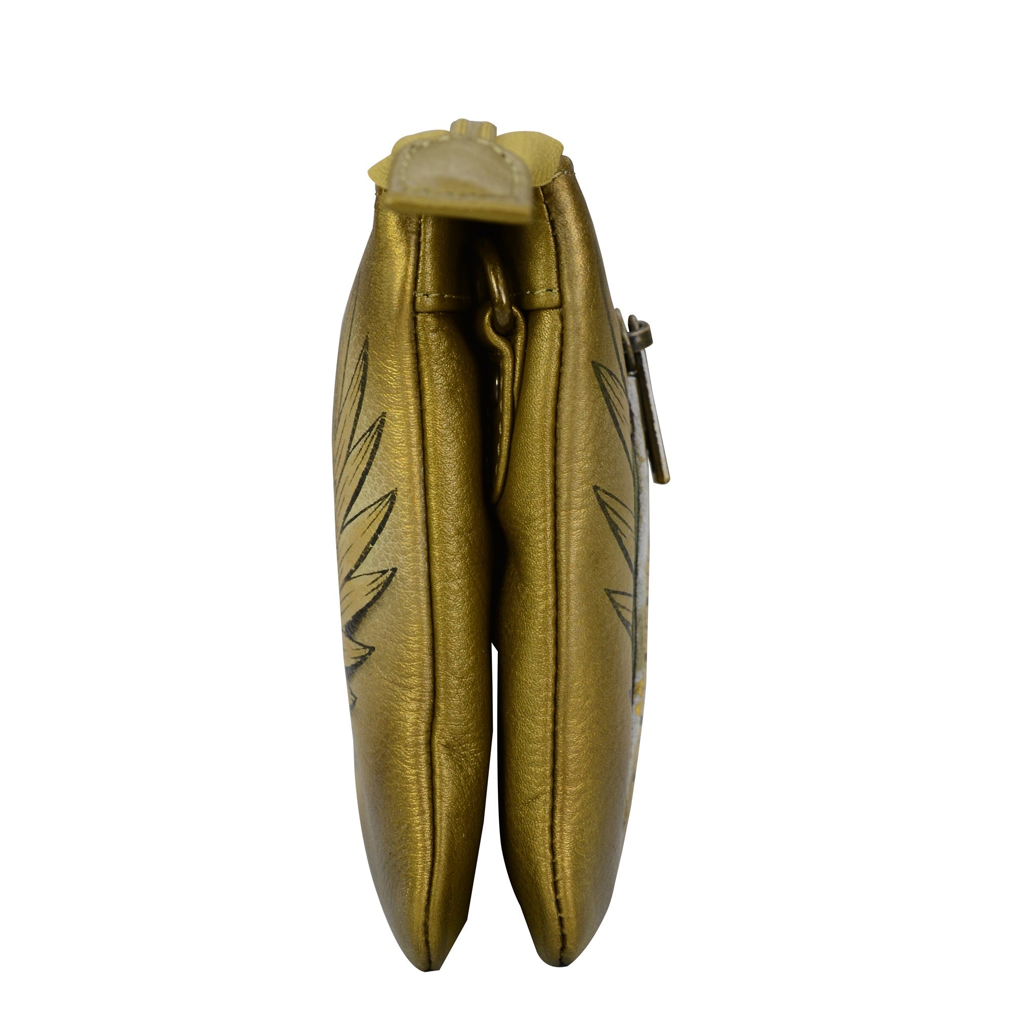 Organizer Crossbody With RFID Protection - 637| Anuschka Leather India