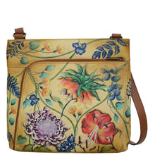 Load image into Gallery viewer, Caribbean Garden Crossbody With Front Zip Organizer - 651
