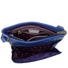 Load image into Gallery viewer, Crossbody With Front Zip Organizer - 651| Anuschka Leather India
