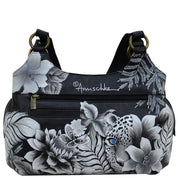 Triple Compartment Large Satchel - 652| Anuschka Leather India
