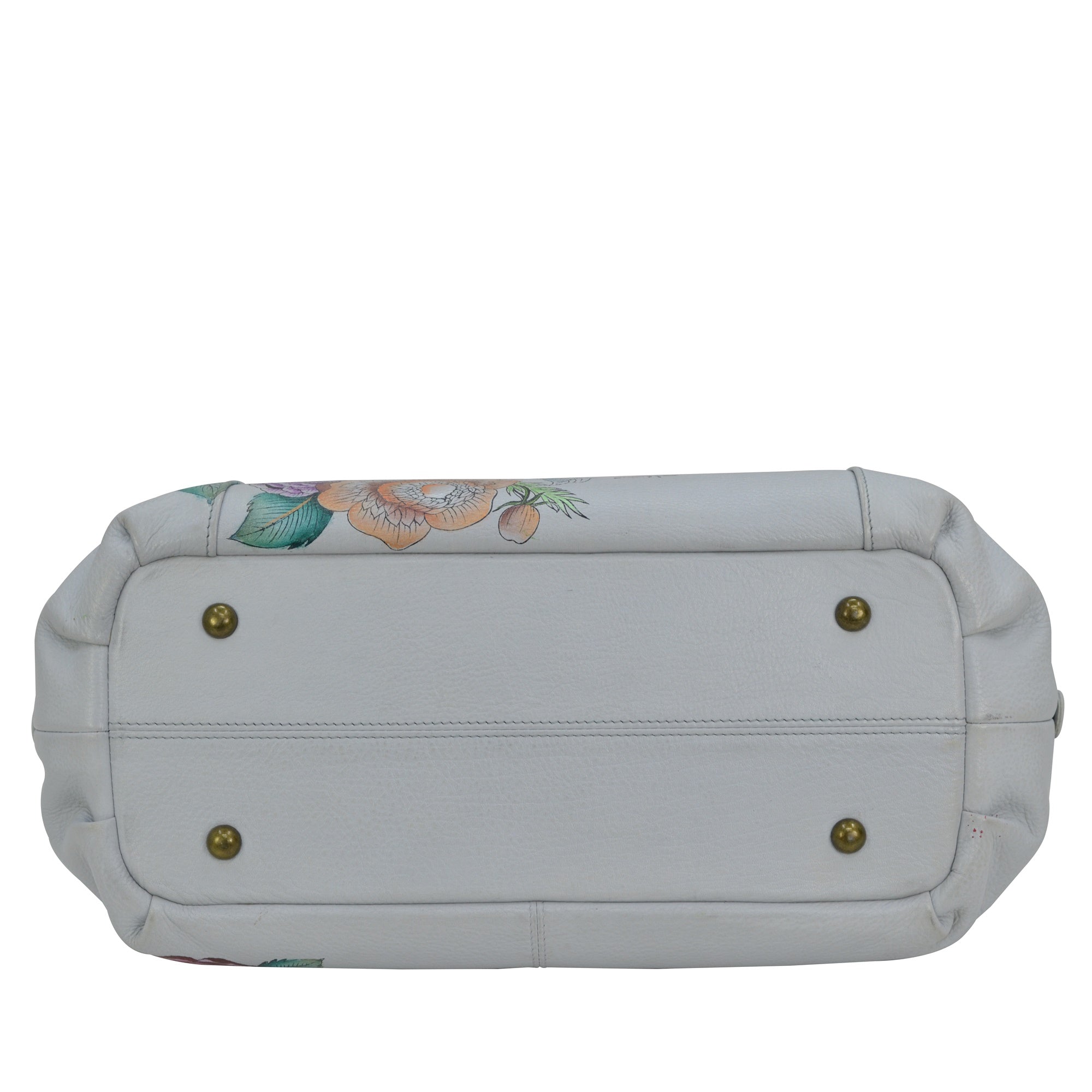 Triple Compartment Large Satchel - 652| Anuschka Leather India
