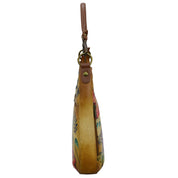 Convertible Slim Hobo With Crossbody Strap - 662| Anuschka Leather India